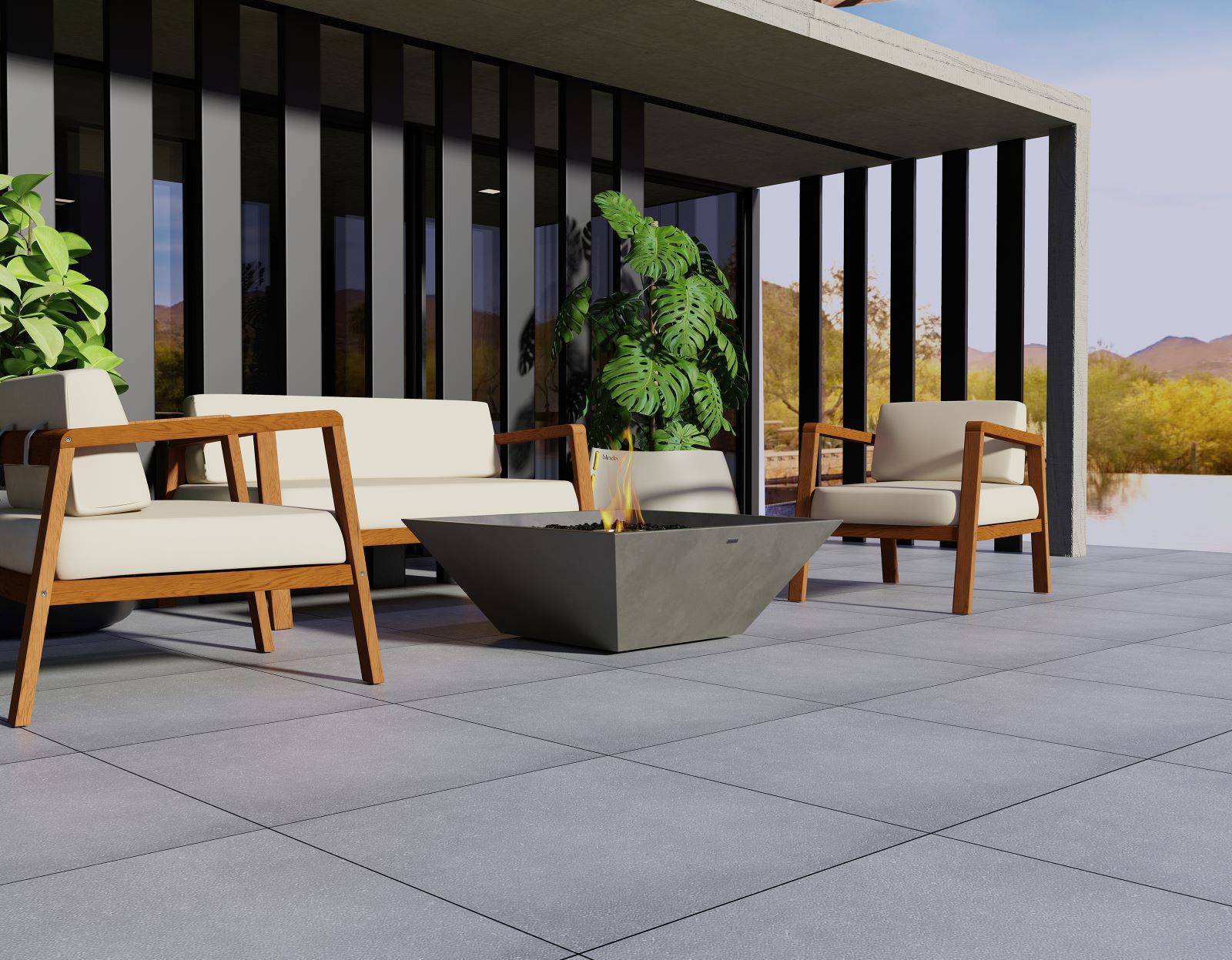 Le modèle NOVA d'ECOSMART FIRE en vente chez CUISINE OUTDOOR à Toulouse