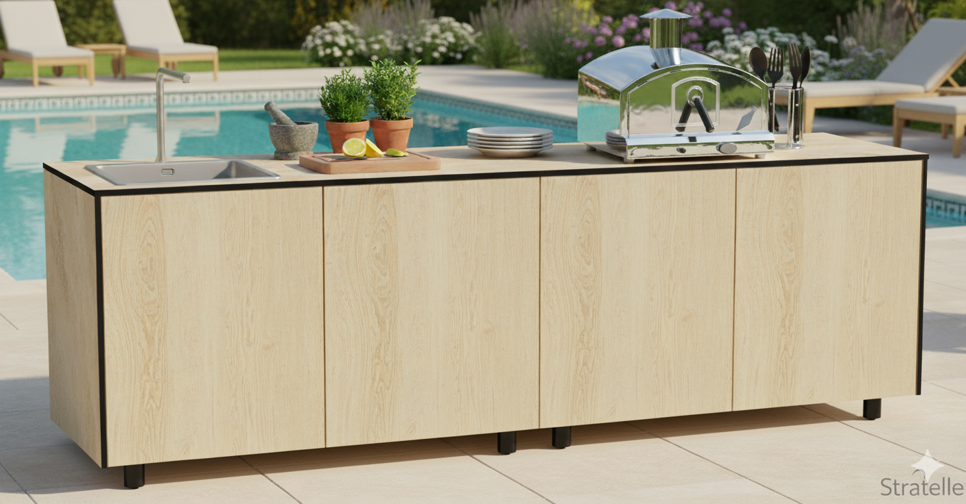 Les Cuisines Stratelle, un partenaire Cuisine Outdoor Toulouse