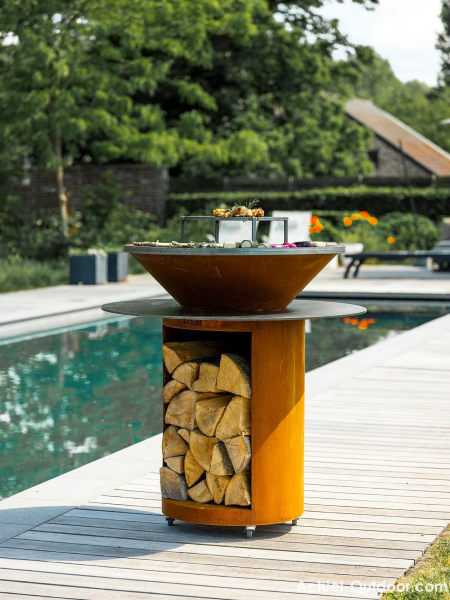 Brasero-Placha RONDO d'ACTUEL Outdoor chez Cuisine Outdoor Toulouse