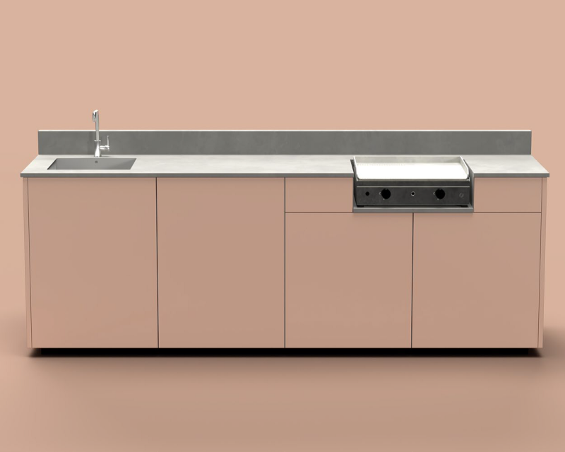 Cuisine extérieure ASPIC - Présentation N°3 par CUISINE Outdoor à Toulouse - Disponible pour la France entière