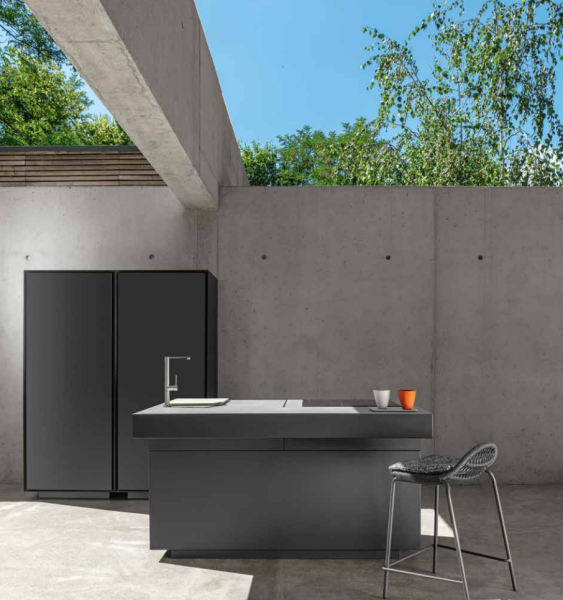 Pour les petits espaces, optez pour la cuisine TALENTI à 2 modules - Disponible à Toulouse chez CUISINE Outdoor