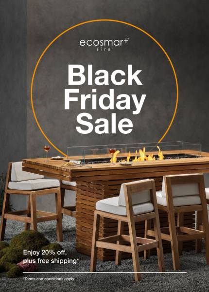 ? BLACK FRIDAY EXCEPTIONNEL CHEZ ECOSMART FIRE ! ? à découvrir chez CUISINE OUTDOOR à TOULOUSE