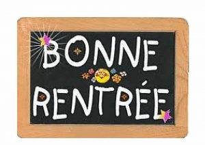 Bonne rentrée !